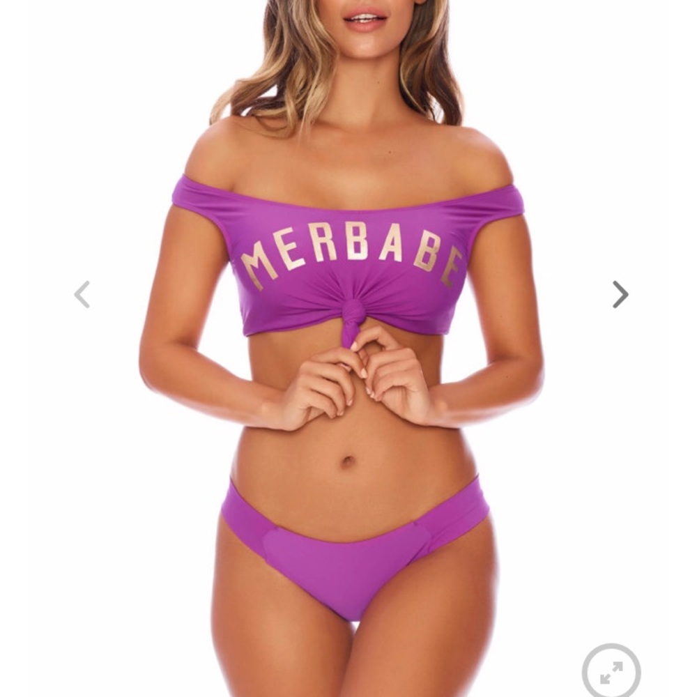 Salty Mermaid Merbabe Knotted Bikini top